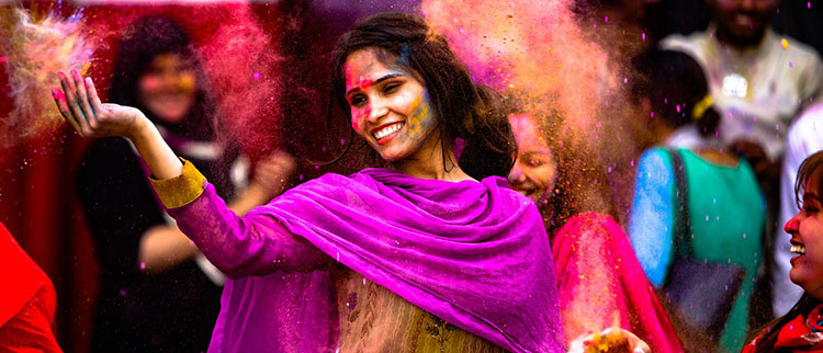 Las celebraciones más coloridas del mundo